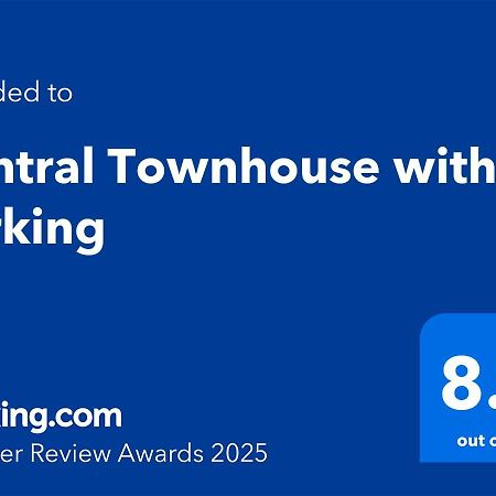 Central Townhouse With Parking テルフォード エクステリア 写真